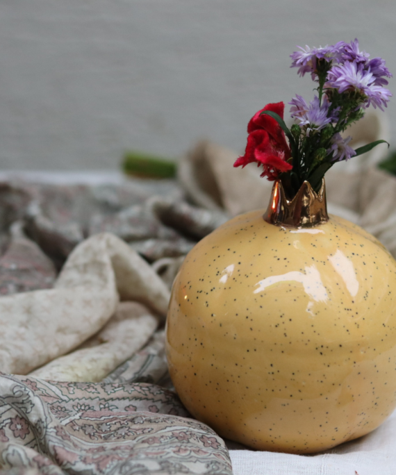 Anar Vase - Yellow