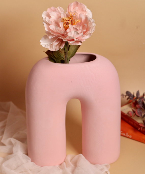 Pink Leg Vase