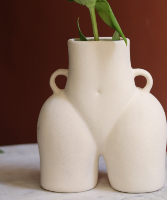 White Body Vase