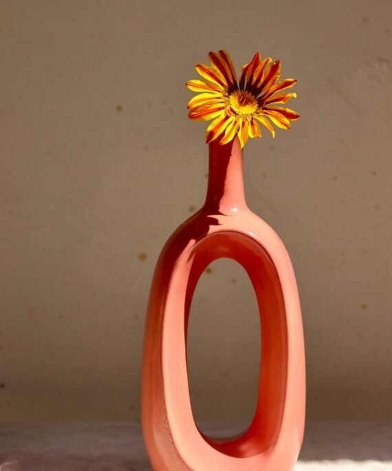 Pink Contour Vase - Tall