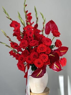 Lady in Red(Faux Flower)