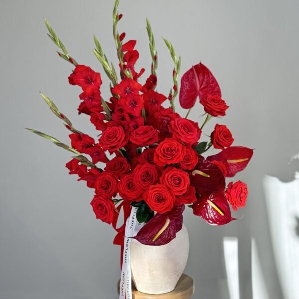 Lady in Red(Faux Flower)