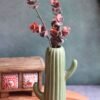 Medium Green Cactus Vase