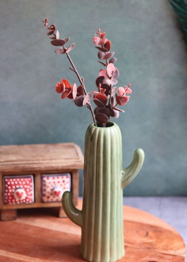 Medium Green Cactus Vase