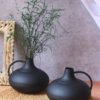 Black Handle Vase