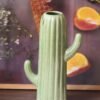 Medium Green Cactus Vase