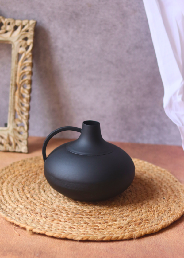 Black Handle Vase