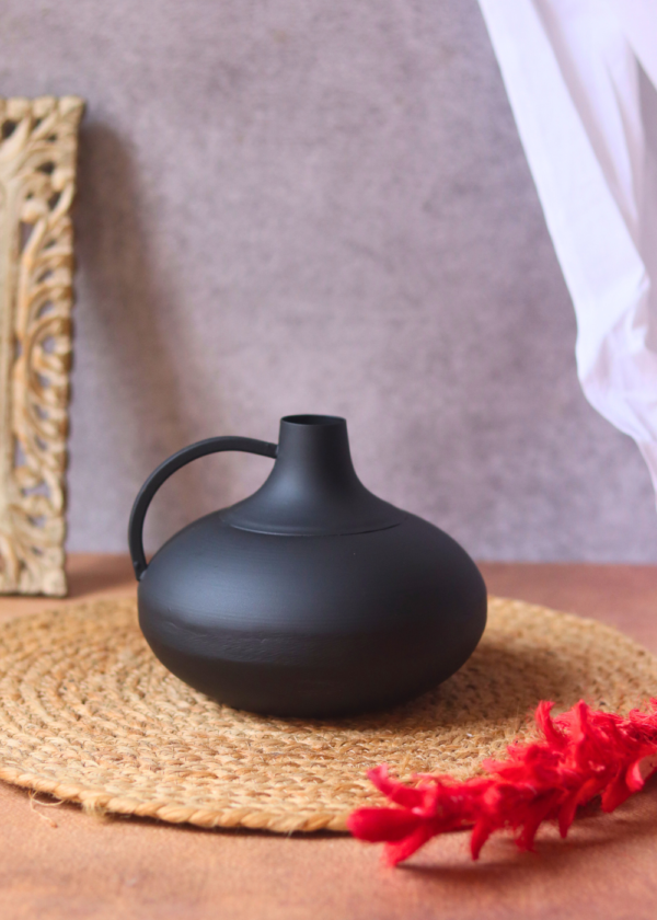 Black Handle Vase