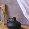 Black Handle Vase