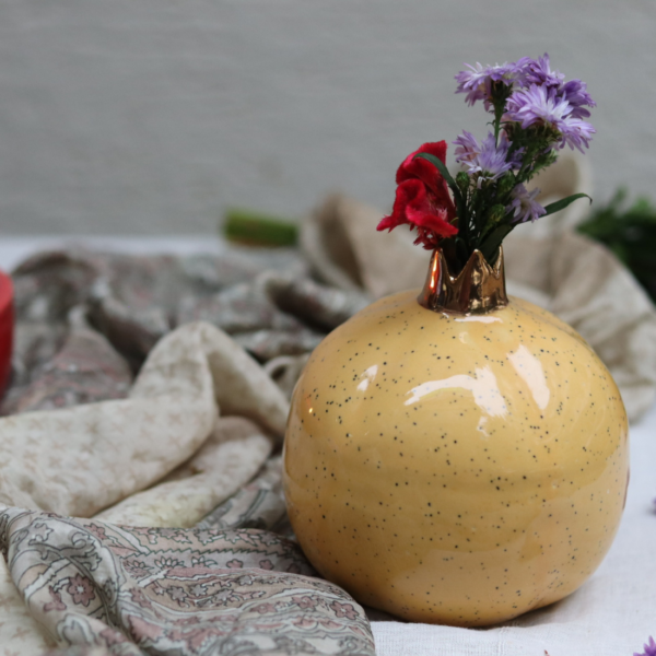 Anar Vase - Yellow