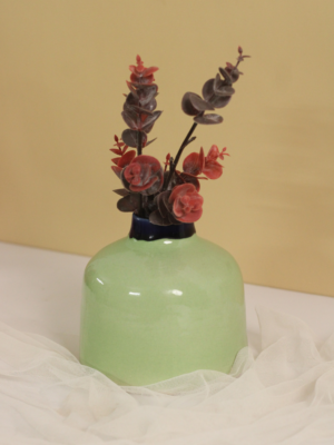 161-1.png Green Round Vase