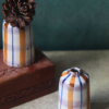 Chequered Bud Vase - Tall