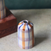 Chequered Bud Vase - Tall
