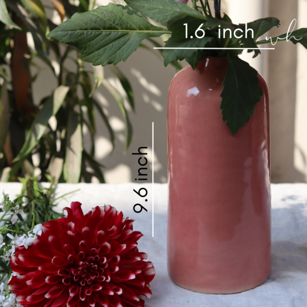 Pink Tall Vase