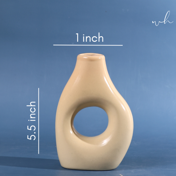 Cream Misfit Vase