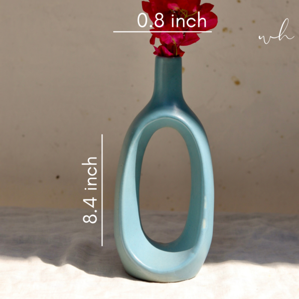 Grey Contour Vase - Mid