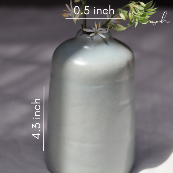 Grey Bud Vase - Tall