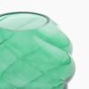Green Swirl Texture Glass Vase