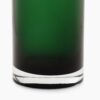 Green Cylindrical Straight Glass Vase - Small