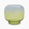 Blue and Green Ombre Glass Vase - Small
