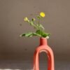 Pink Contour Vase - Short