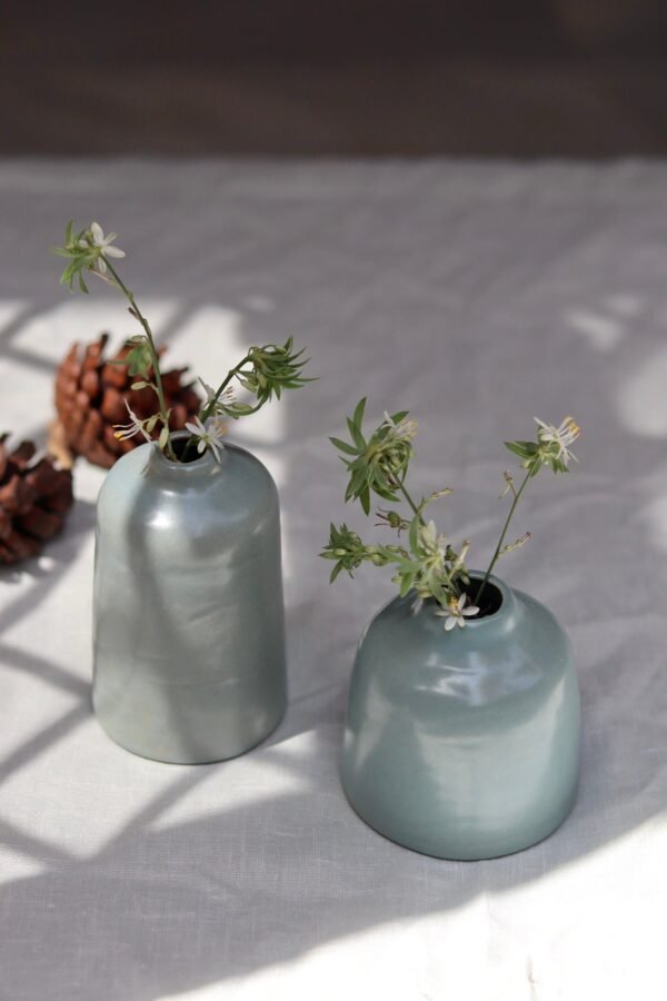 Grey Bud Vase - Tall
