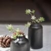 Black Bud Vase - Short