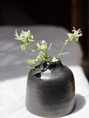 Black Bud Vase - Short