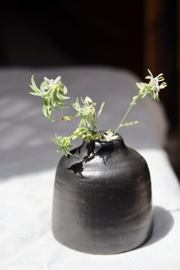 Black Bud Vase - Short
