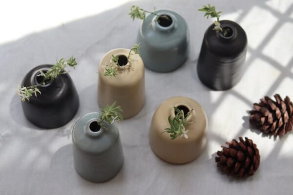 Black Bud Vase - Short