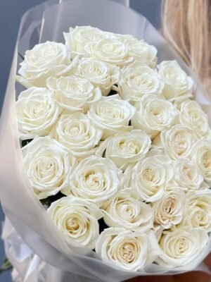 White Roses (Faux Flower)