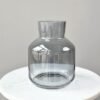 eeeeee.jpg Smoked Glass Vase 8 inch