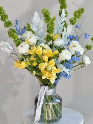 Tinker Bell & Vase (Faux Flower)