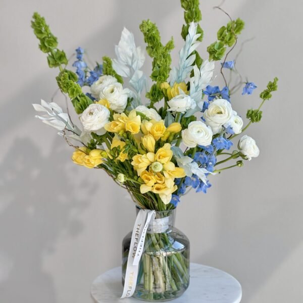 Tinker Bell & Vase (Faux Flower)