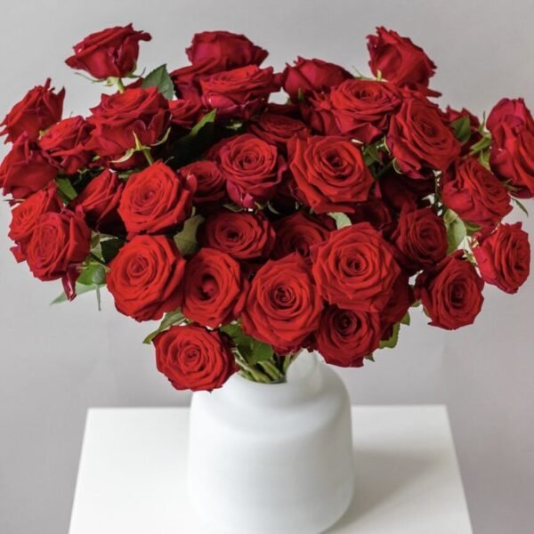 Red Roses (Faux Flower)