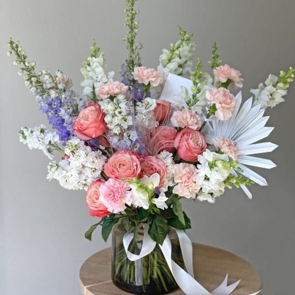 Dragon Fruit & Vase (Faux Flower)