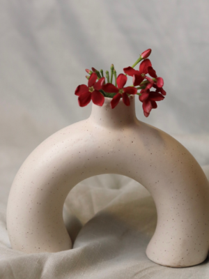Half Donut Vase