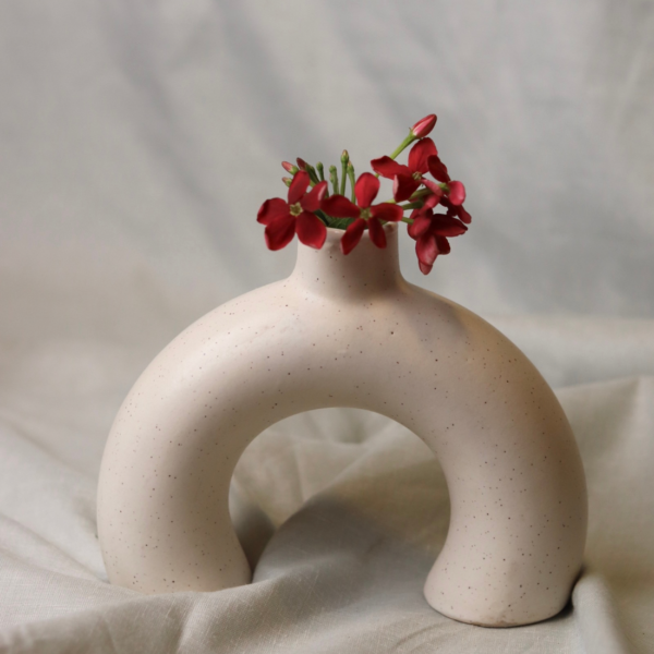 Half Donut Vase
