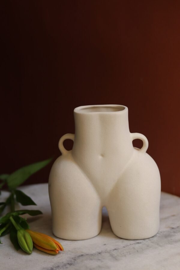 White Body Vase