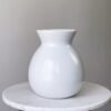 White Ceramic Vase 8 inch