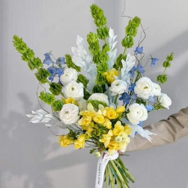 Tinker Bell & Vase (Faux Flower)